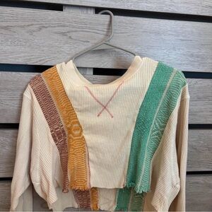 Urban Outfitters Multicolor Patchwork Top